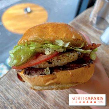 Numéro 10 - Smash burger ananas