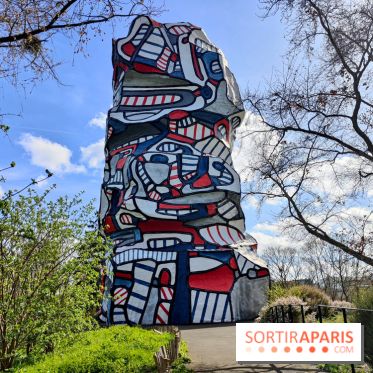 La Tour aux Figures de Jean Dubuffet - Hauts-de-Seine