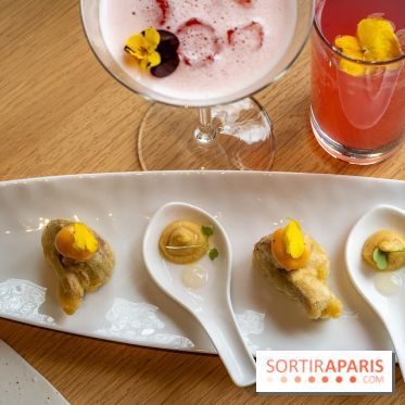 Le Camélia restaurant à Bougival- photos.