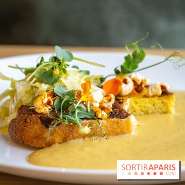 Le Camélia restaurant à Bougival- photos.