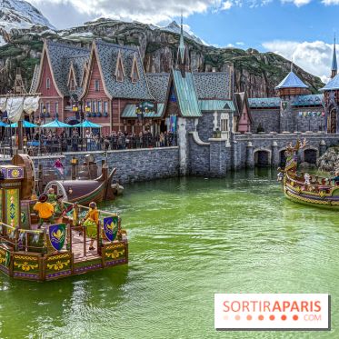 Célébration à Arendelle, le spectacle La Reine des Neiges à Disneyland Paris