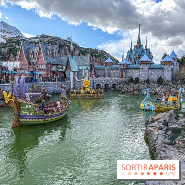 Célébration à Arendelle, le spectacle La Reine des Neiges à Disneyland Paris