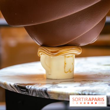 L'oeuf de Pâques du Burgundy 2026 par Léandre Vivier : le café-croissant - photos