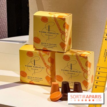 Chocolats de Pâques 2026 ultra-mode par Pierre Marcolini : Oeufs Couture et petites merceries à croquer
