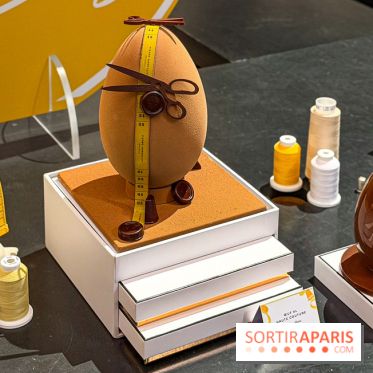 Chocolats de Pâques 2026 ultra-mode par Pierre Marcolini : Oeufs Couture et petites merceries à croquer