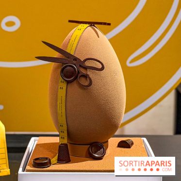 Chocolats de Pâques 2026 ultra-mode par Pierre Marcolini : Oeufs Couture et petites merceries à croquer