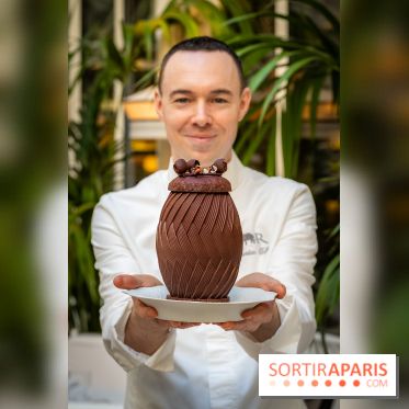 L'oeuf de Pâques Paris-Brest de la Réserve 2026 par Jordan Talbot - photos - A7C09337