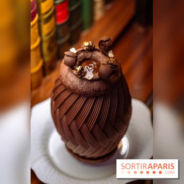 L'oeuf de Pâques Paris-Brest de la Réserve 2026 par Jordan Talbot - photos - A7C09362