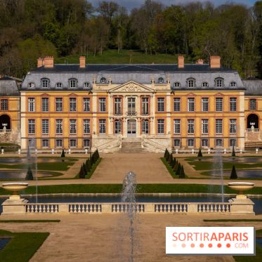 Les tulipes du Château de Dampierre, son jardin anglais et le jardin Le Nôtre