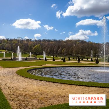 Les tulipes du Château de Dampierre, son jardin anglais et le jardin Le Nôtre