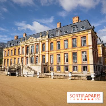 Les tulipes du Château de Dampierre, son jardin anglais et le jardin Le Nôtre