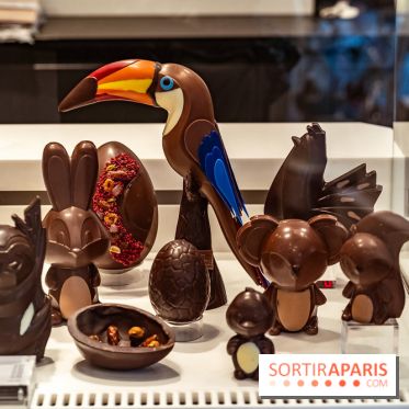 Pâques chez Cluizel Paris 2026, le Toucan et les plantations Mokaya à l'honneur - photos