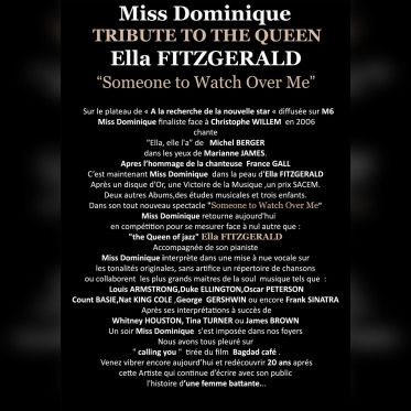 Miss Dominique en concert à Paris : hommages à Aretha Franklin et Ella Fitzgerald - PICTH DUO Ella copie