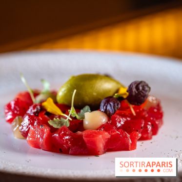 Rivages restaurent de la mer du Scribe Opéra Paris 9e, les photos - tartare de thon