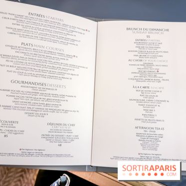 Rivages restaurent de la mer du Scribe Opéra Paris 9e, les photos - carte - menu