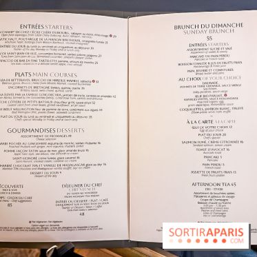 Rivages restaurent de la mer du Scribe Opéra Paris 9e, les photos - carte - menu