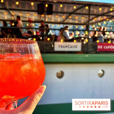 Une péniche-guinguette dédiée à l'apéro sur les quais de Seine