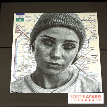 BON PLAN, l'expo de street art autour du plan de métro à Paris - nos photos