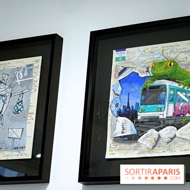 BON PLAN, l'expo de street art autour du plan de métro à Paris - nos photos
