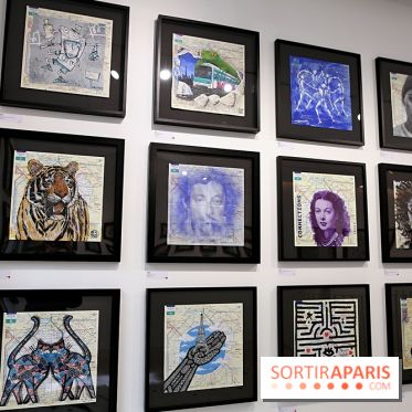 BON PLAN, l'expo de street art autour du plan de métro à Paris - nos photos