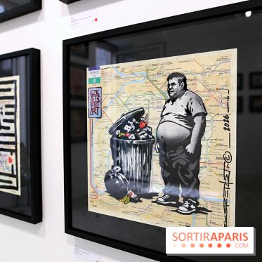 BON PLAN, l'expo de street art autour du plan de métro à Paris - nos photos