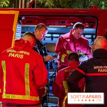 Simulation géante des pompiers de Paris sur les quais parisiens