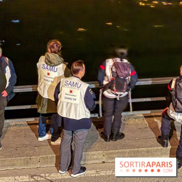 Simulation géante des pompiers de Paris sur les quais parisiens