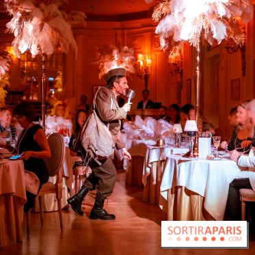 Soirée Gatsby au Ritz Paris, le dîner - spectacle exceptionnel - photos  - A7C02251