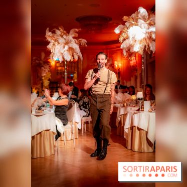 Soirée Gatsby au Ritz Paris, le dîner - spectacle exceptionnel - photos  - A7C02266