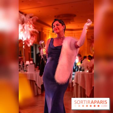 Soirée Gatsby au Ritz Paris, le dîner - spectacle exceptionnel - photos  - A7C02047