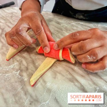 Atelier croissant bicolore - IMG 5391