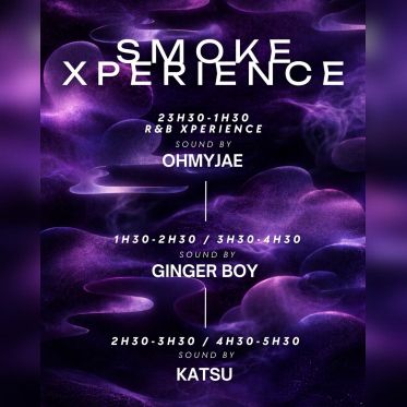Smoke Xperience : Soirée Rap, R&B et Afro chez Lulu au cœur de Paris - prog violet