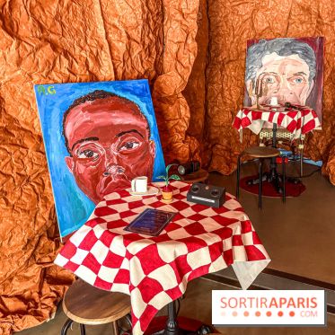 Exposition LE CAFÉ d'Aurore Guez à la Wilde Galerie
