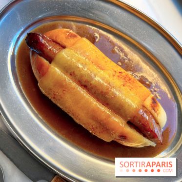 Superfine - Hot dog, sauce Guinness