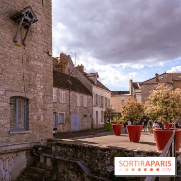 La terrasse du Moulin de Nemours, la guinguette estivale en bord de Loing 77