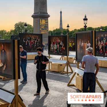 Exposition 'Vivre Ensemble' de Yann Arthus-Bertrand place de la Concorde - les photos