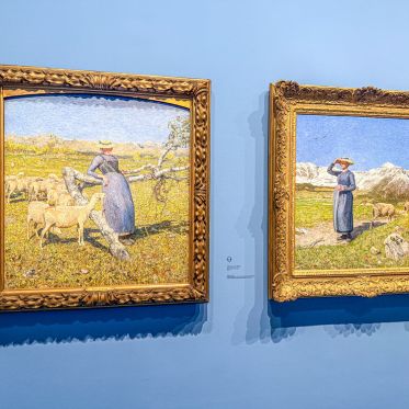 Giovanni Segantini au musée Marmottan Monet : nos photos de l’exposition à Paris sur le peintre des Alpes