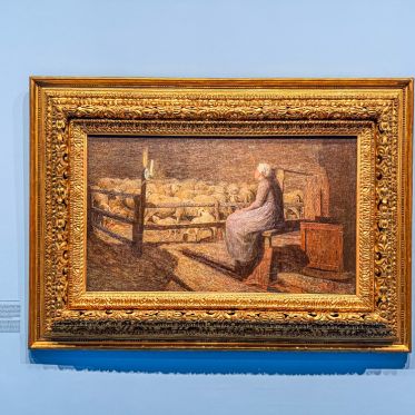 Giovanni Segantini au musée Marmottan Monet : nos photos de l’exposition à Paris sur le peintre des Alpes