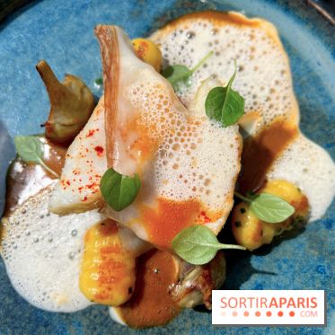 Rooster - Lotte, gnocchis, lard de Colonnata
