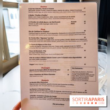 L'Orée des Sablons, restaurant à Fontainebleau - photos - menu - carte