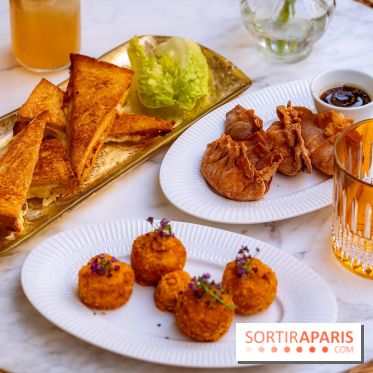 La terrasse jardin du Sax Hotel avec piscine - tapas