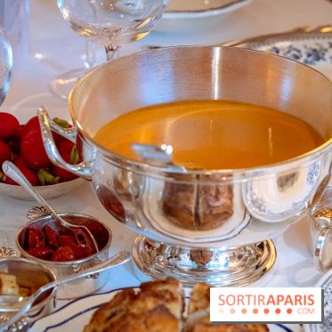 Maison Roland restaurant au Shanghai-La Paris, gaspacho