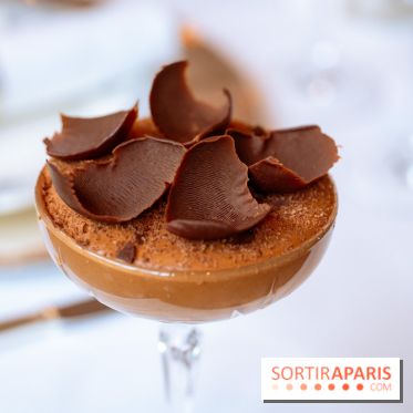 Maison Roland restaurant au Shanghai-La Paris, mousse au chocolat