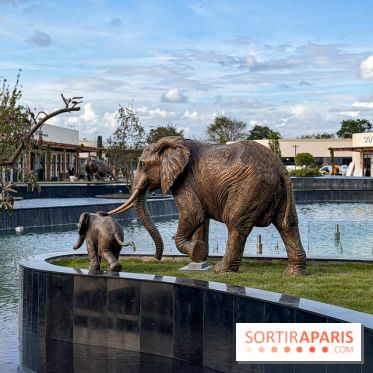 Valvert Croix Blanche : le complexe shopping-loisirs XXL en Essonne avec fontaine et parc à dinosaures