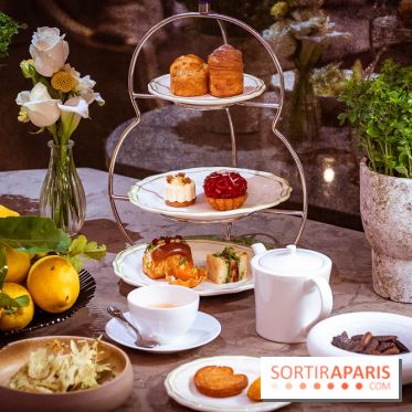 Tea time sensoriel de Matthieu Carlin à l'Hôtel de Crillon - les photos