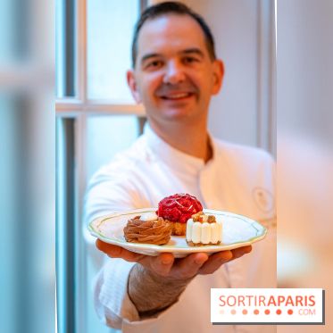 Tea time sensoriel de Matthieu Carlin à l'Hôtel de Crillon - les photos