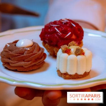 Tea time sensoriel de Matthieu Carlin à l'Hôtel de Crillon - les photos