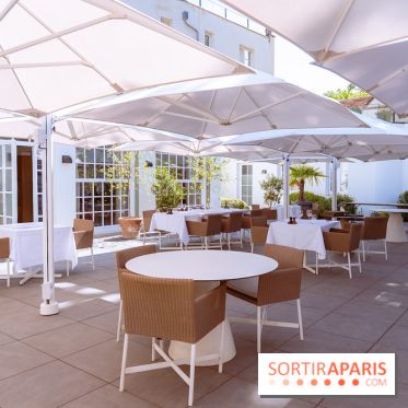 Chez Gina, le restaurant italien caché de Fontainebleau, terrasse