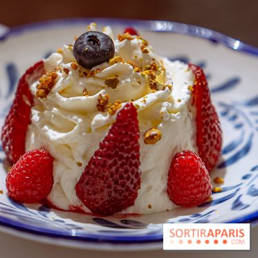 Chez Gina, le restaurant italien caché de Fontainebleau, dessert Fontainebleau aux fruits