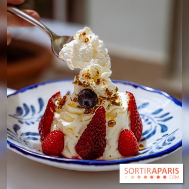 Chez Gina, le restaurant italien caché de Fontainebleau, dessert Fontainebleau aux fruits